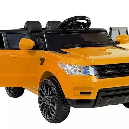 HL1638 elektrinis vaikiškas automobilis oranžinis