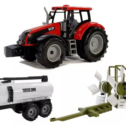 Traktoriaus rinkinys su priedais