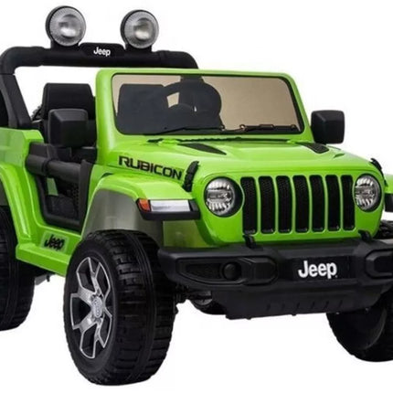 Elektrinis automobilis vaikams Jeep Wrangler Rubicon (žalias)