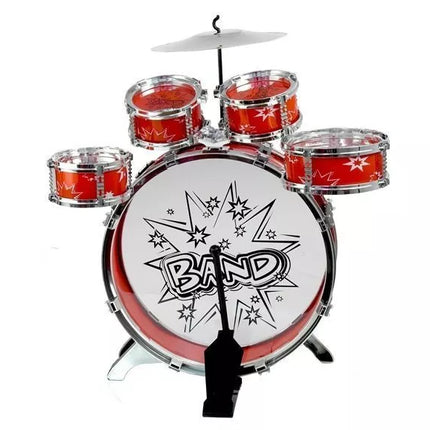 Būgnų rinkinys vaikams su lazdelėmis