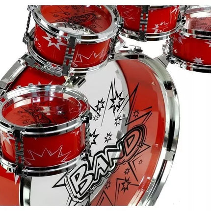 Būgnų rinkinys vaikams su lazdelėmis