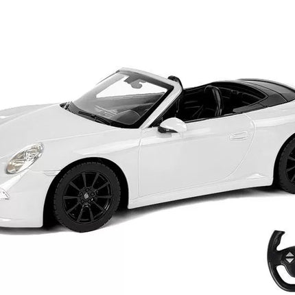 Porsche 911 Carrera S RASTAR 1:12 – baltas nuotolinio valdymo automobilis