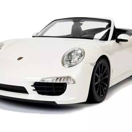 Porsche 911 Carrera S RASTAR 1:12 – baltas nuotolinio valdymo automobilis