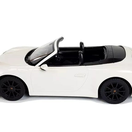 Porsche 911 Carrera S RASTAR 1:12 – baltas nuotolinio valdymo automobilis