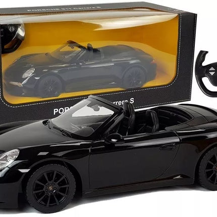 Porsche 911 Carrera S RASTAR 1:12 – juodas nuotolinio valdymo automobilis