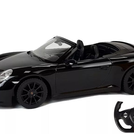 Porsche 911 Carrera S RASTAR 1:12 – juodas nuotolinio valdymo automobilis