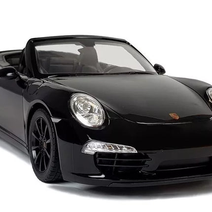 Porsche 911 Carrera S RASTAR 1:12 – juodas nuotolinio valdymo automobilis