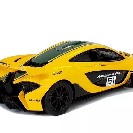 McLaren P1 GTR RASTAR 1:14 – geltonas nuotolinio valdymo automobilis (2.4G)