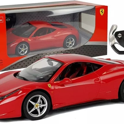 RC automobilis Ferrari Italia Rastar 1:14 – raudonas