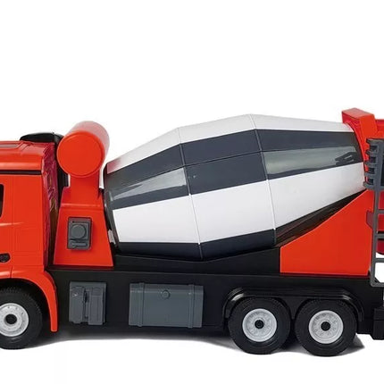 RC betono maišyklė Mercedes‑Benz Arocs Rastar 1:14 – raudona
