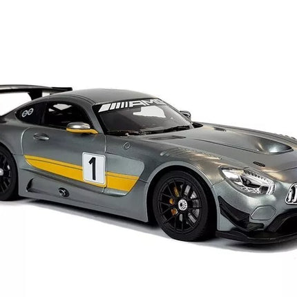 RC automobilis Mercedes AMG GT3 Rastar 1:14 – pilkas