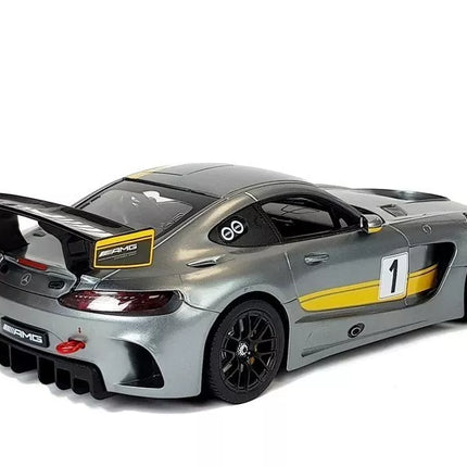 RC automobilis Mercedes AMG GT3 Rastar 1:14 – pilkas