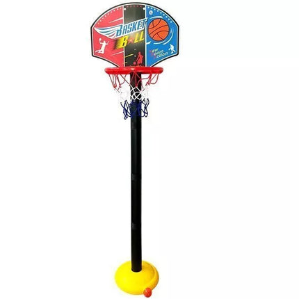 Vaikiškas sulankstomas krepšinio rinkinys 115 cm