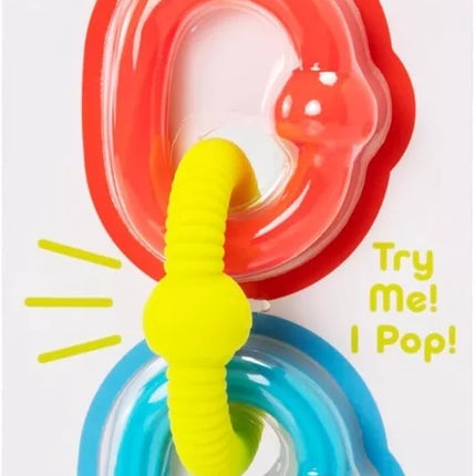 Fat Brain Toys sensoriniai žiedai „Plip Grips“