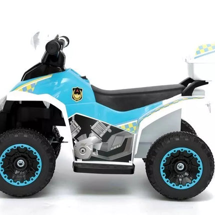 GTS1188-A vaikiškas elektrinis keturratis 6V – baltas