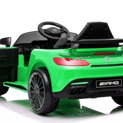 Elektrinis automobilis vaikams Mercedes SLS AMG GT R – žalias