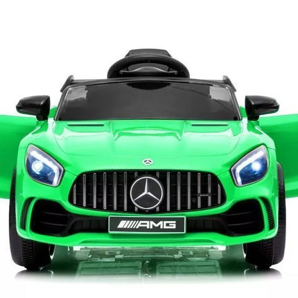 Elektrinis automobilis vaikams Mercedes SLS AMG GT R – žalias