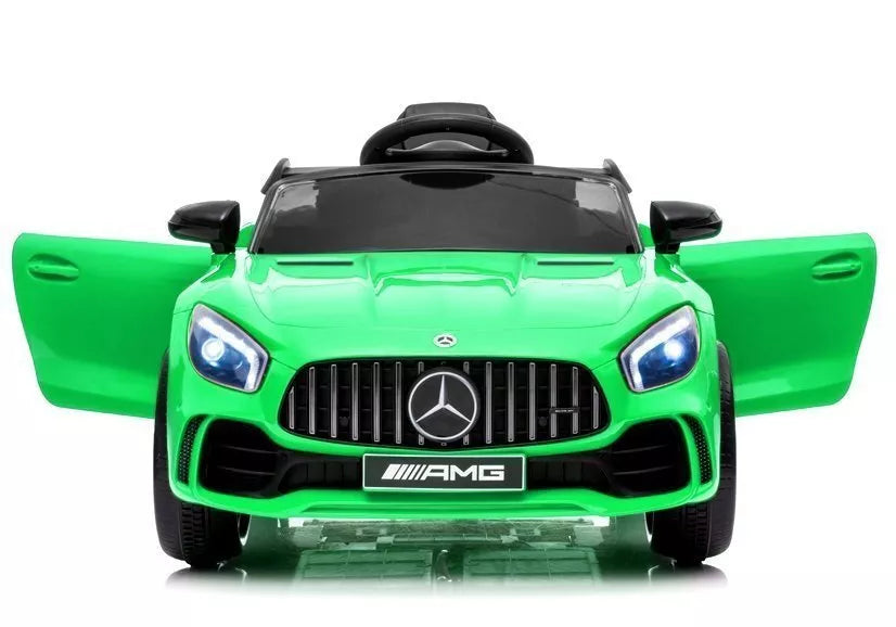 Elektrinis automobilis vaikams Mercedes SLS AMG GT R – žalias