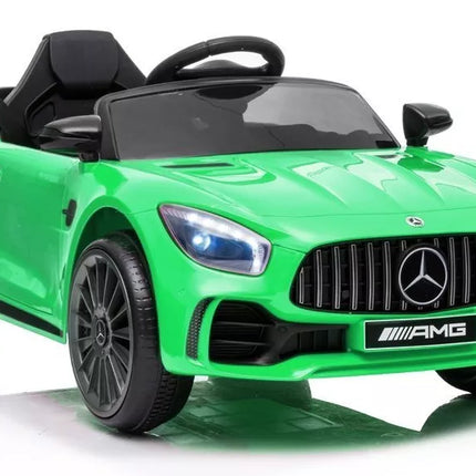 Elektrinis automobilis vaikams Mercedes SLS AMG GT R – žalias