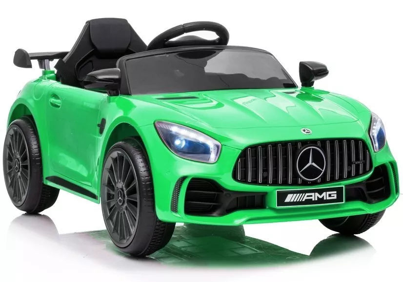 Elektrinis automobilis vaikams Mercedes SLS AMG GT R – žalias