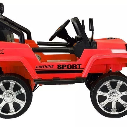 Elektrinis visureigis vaikams Jeep S2388 – raudonas
