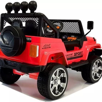 Elektrinis visureigis vaikams Jeep S2388 – raudonas