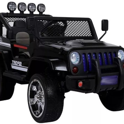Elektrinis visureigis vaikams Jeep S2388 – juodas