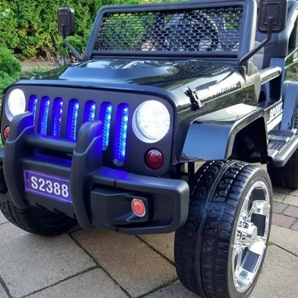 Elektrinis visureigis vaikams Jeep S2388 – juodas