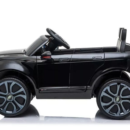 Elektrinis vaikiškas automobilis Range Rover Evoque, juodas