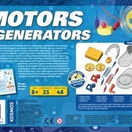 KOSMOS mokslinis rinkinys - VARIKLIAI ir GENERATORIAI