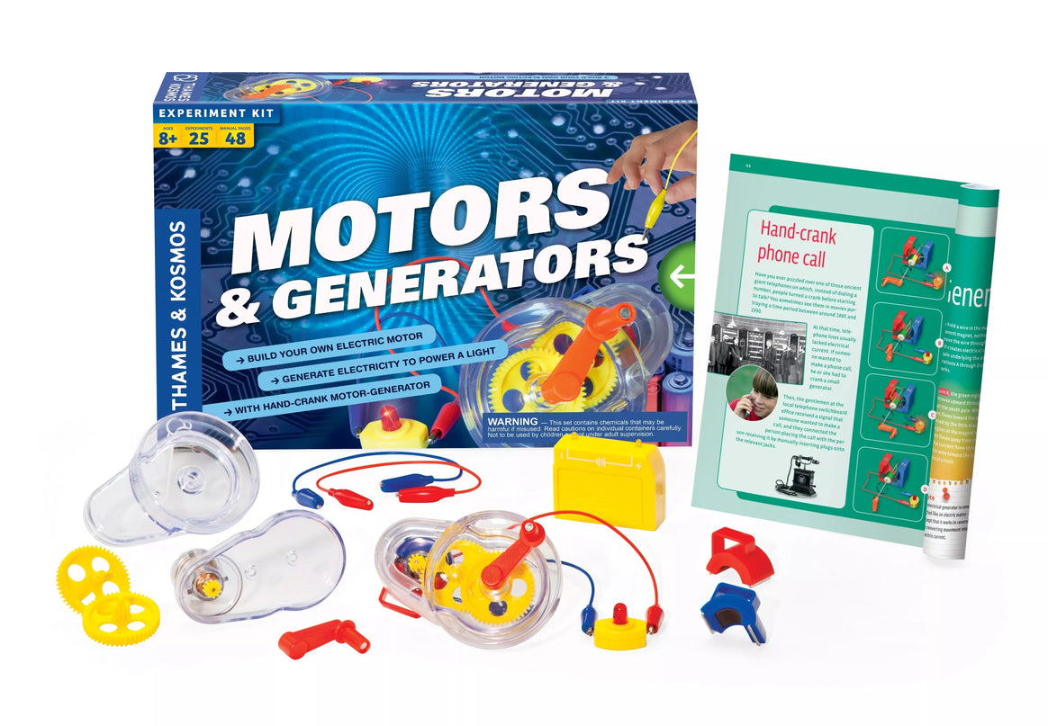 KOSMOS mokslinis rinkinys - VARIKLIAI ir GENERATORIAI