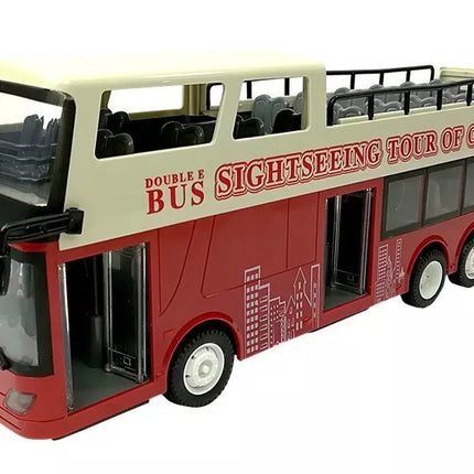 Nuotoliniu būdu valdomas dviaukštis autobusas R/C Double Decker – 1:18, 2.4G