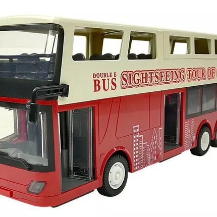 Nuotoliniu būdu valdomas dviaukštis autobusas R/C Double Decker – 1:18, 2.4G