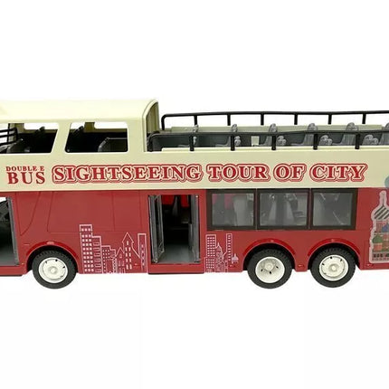 Nuotoliniu būdu valdomas dviaukštis autobusas R/C Double Decker – 1:18, 2.4G