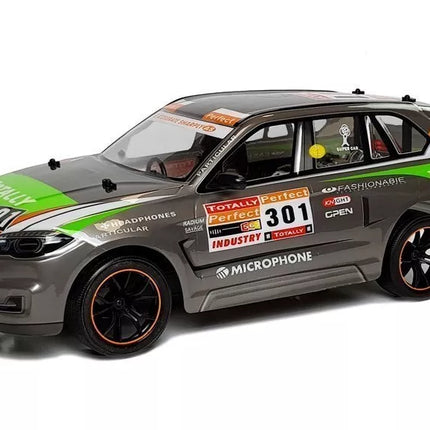 Nuotoliniu būdu valdomas sportinis automobilis RC 1:10 Gray Sport Car – 2.4G