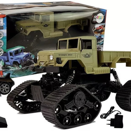 Auto Pickup Terrain 1:12 Nuotoliniu būdu valdomos R/C trasos geltonos spalvos