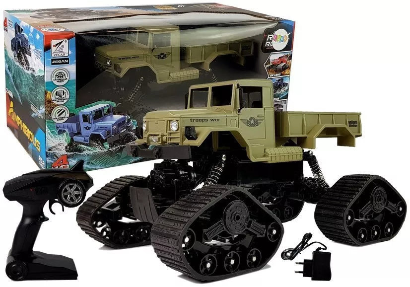 Auto Pickup Terrain 1:12 Nuotoliniu būdu valdomos R/C trasos geltonos spalvos