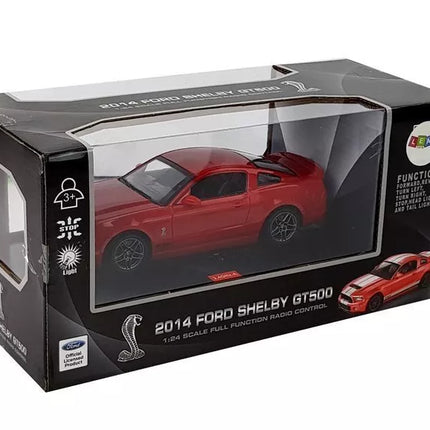 Nuotoliniu būdu valdomas automobilis Ford Shelby raudonas