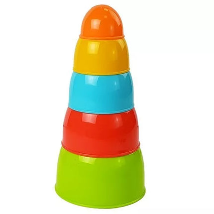 Kūdikių dubenėlių piramidė 5 vnt.