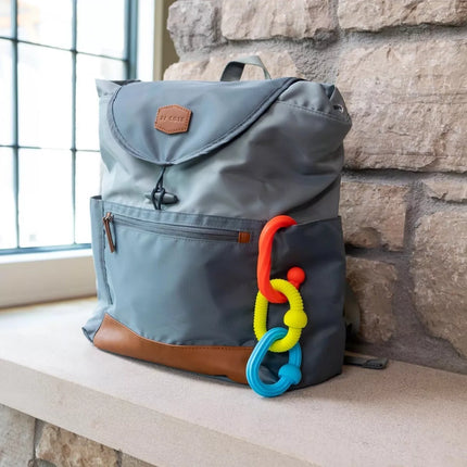 Fat Brain Toys sensoriniai žiedai „Plip Grips“