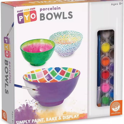 Kūrybinis rinkinys „Paint Your Own Porcelain Bowls“
