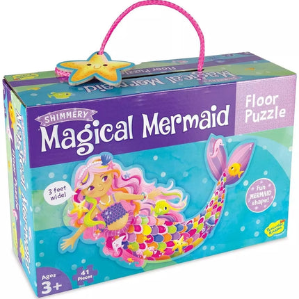 Grindų dėlionė „Magical Mermaid Floor Puzzle“