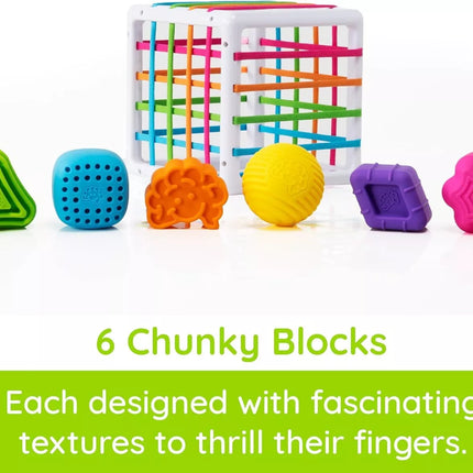 Fat Brain Toys Inovatyvus sensorinis kubas „InnyBin“