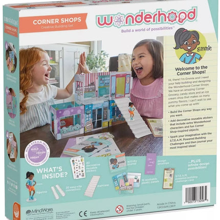 Wonderhood kūrybinis žaidimas „Corner Shops“