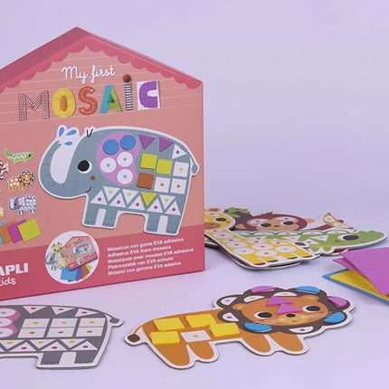Kūrybinis žaidimas „Mano pirmoji mozaika”
