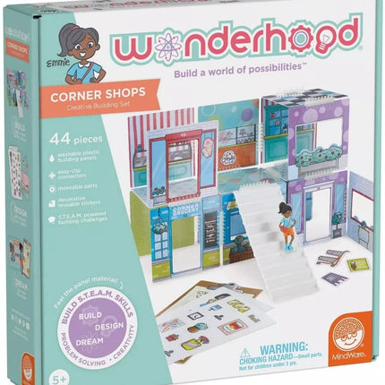 Wonderhood kūrybinis žaidimas „Corner Shops“