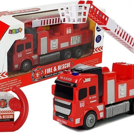 R/C nuotoliniu būdu valdomas gaisrinis automobilis