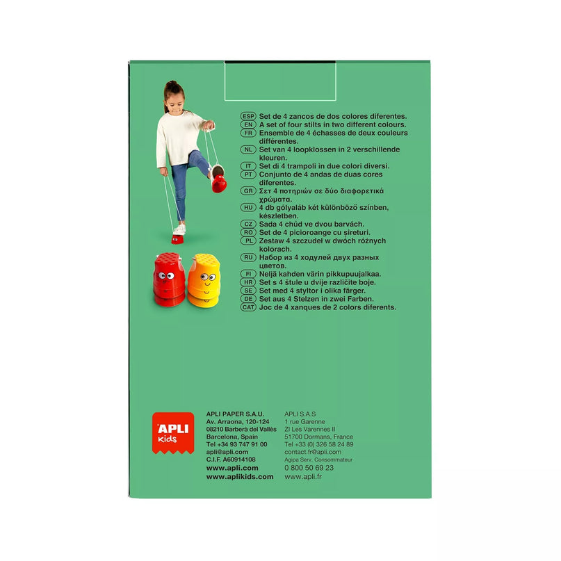 Apli Kids vaikščiojimo kalvelės su virvele