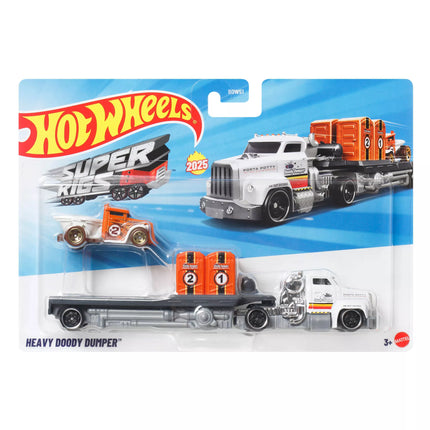 HOT WHEELS transporterio ir automodeliuko rinkinys (BDW51)