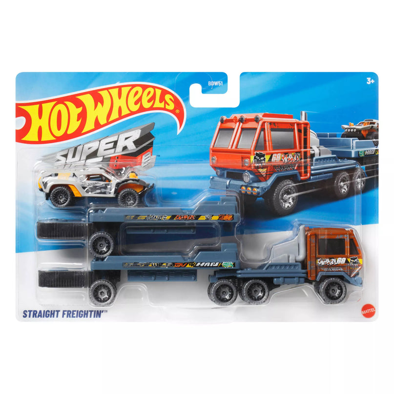 HOT WHEELS transporterio ir automodeliuko rinkinys (BDW51)